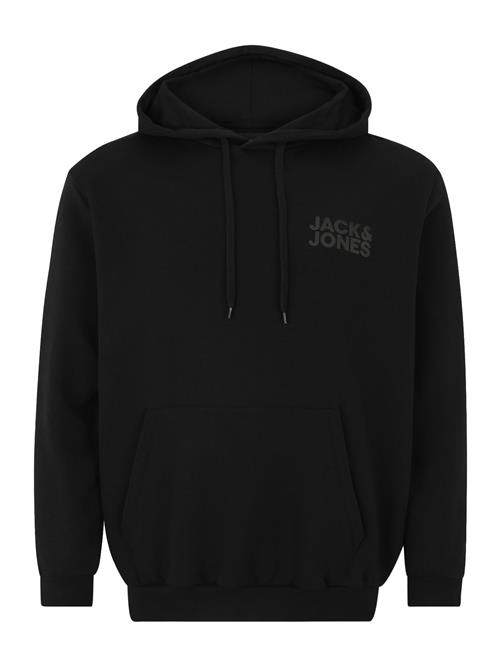 Jack & Jones Plus Pullover 'JJECorp'  grå / sort