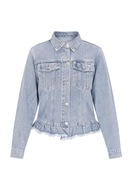 IZIA Overgangsjakke  lyseblå