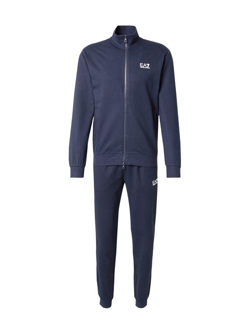 EA7 Emporio Armani Joggingdragt  marin / hvid