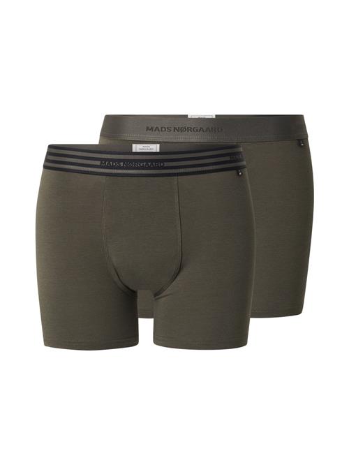 MADS NORGAARD COPENHAGEN Boksershorts 'Mads Nørgaard x JBS of Denmark'  khaki / sort