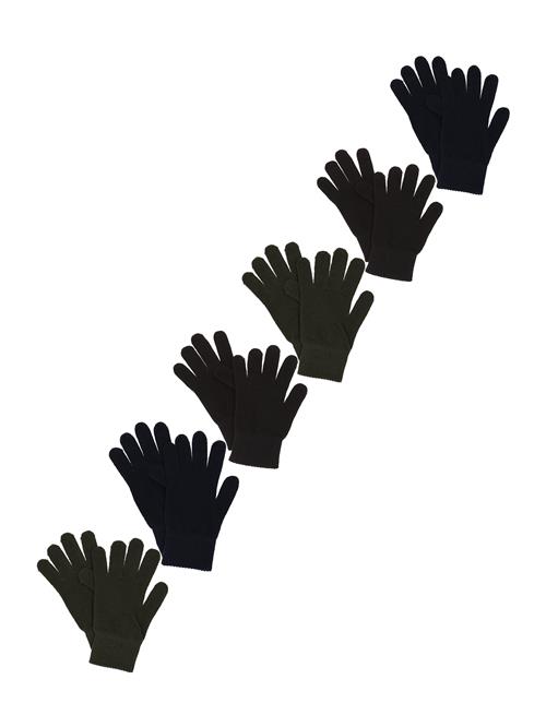 Lindex Handsker  navy / mørkebrun / mørkegrøn