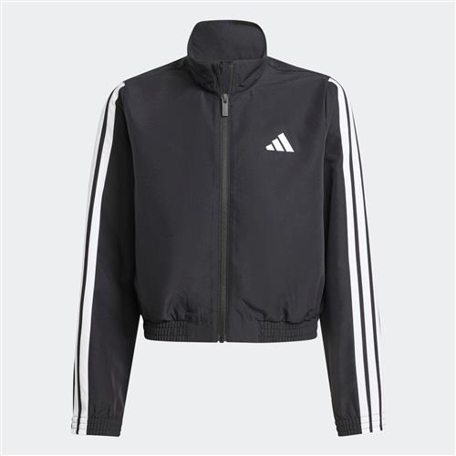 ADIDAS SPORTSWEAR Sportsjakke 'Essentials'  sort / hvid
