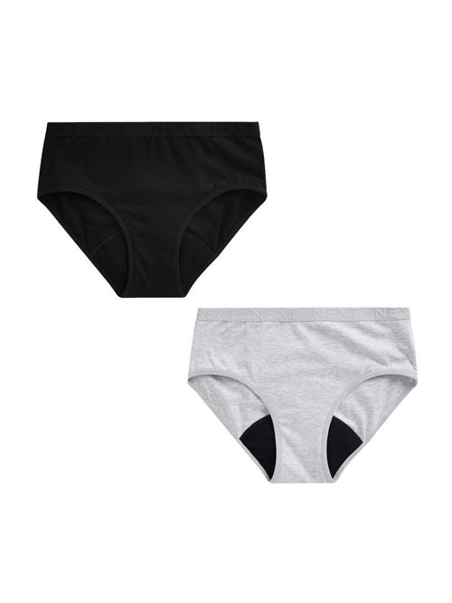 Next Underbukser 'Period'  lysegrå / sort