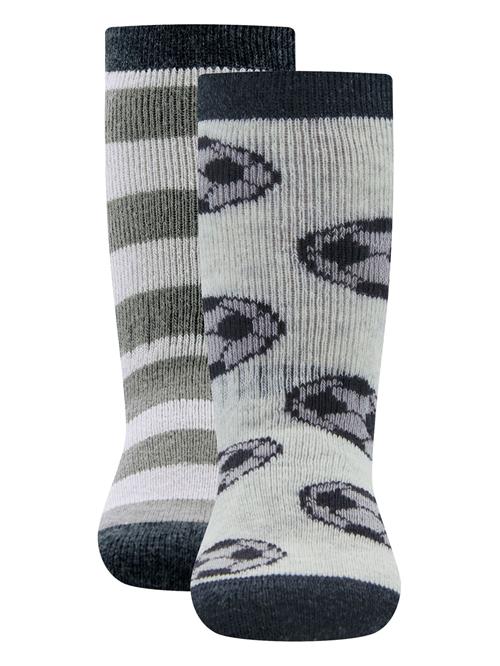 EWERS Sokker 'Fußball'  navy / grå / basalgrå / sort