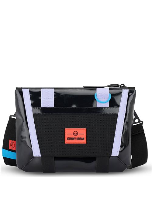Johnny Urban Skuldertaske 'Avery'  blå / lilla / sort