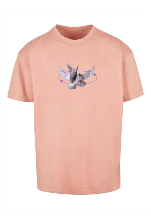 Mister Tee Bluser & t-shirts 'Vive La Liberte'  grå / lilla / laks