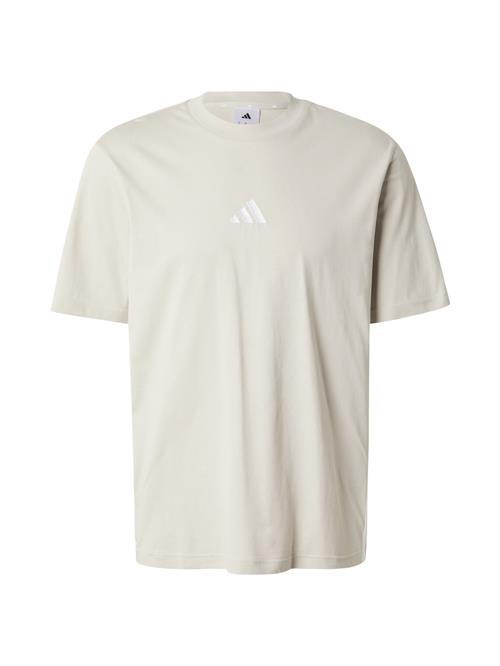 Se ADIDAS SPORTSWEAR Funktionsskjorte  lysegrå / hvid hos About You