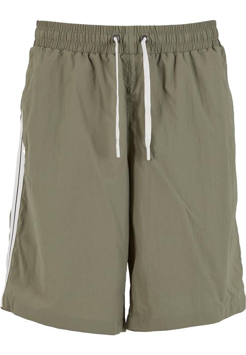 Urban Classics Boardshorts  oliven / hvid