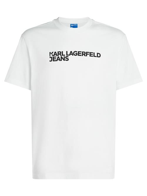KARL LAGERFELD JEANS Bluser & t-shirts  sort / hvid