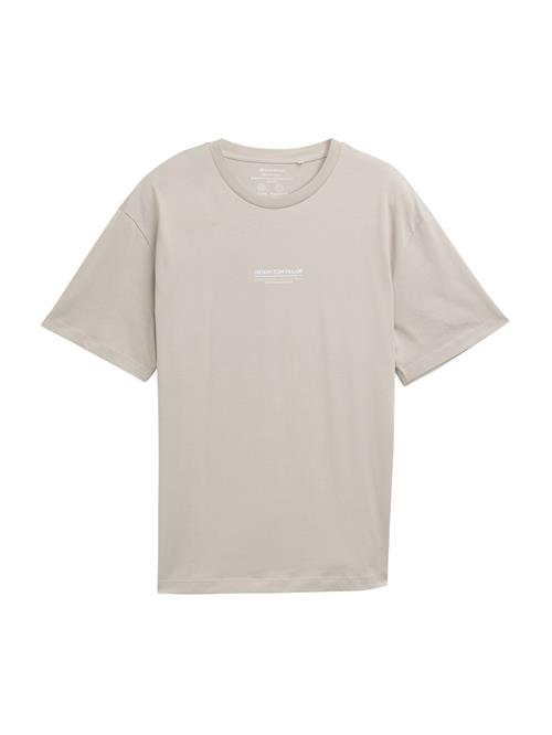 TOM TAILOR DENIM Bluser & t-shirts  greige / hvid