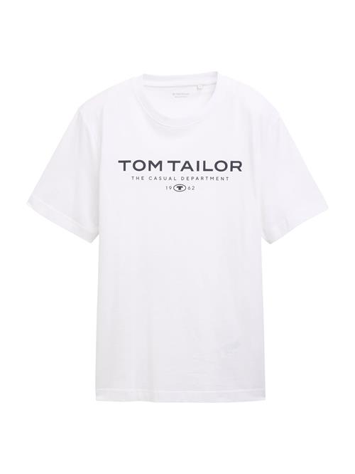 TOM TAILOR Bluser & t-shirts  marin / hvid
