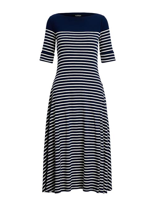 Lauren Ralph Lauren Kjole 'MUNZIE'  mørkeblå / hvid