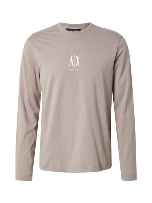 ARMANI EXCHANGE Bluser & t-shirts  mørkebeige / hvid