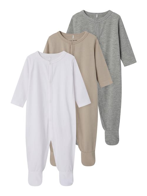 TWO SOON Nattøj  beige / grå-meleret / hvid