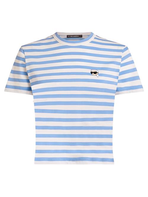 Karl Lagerfeld Shirts  beige / royalblå / sort / hvid