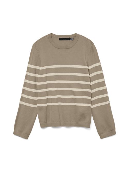 VERO MODA Pullover 'VMSABA'  beige / brun