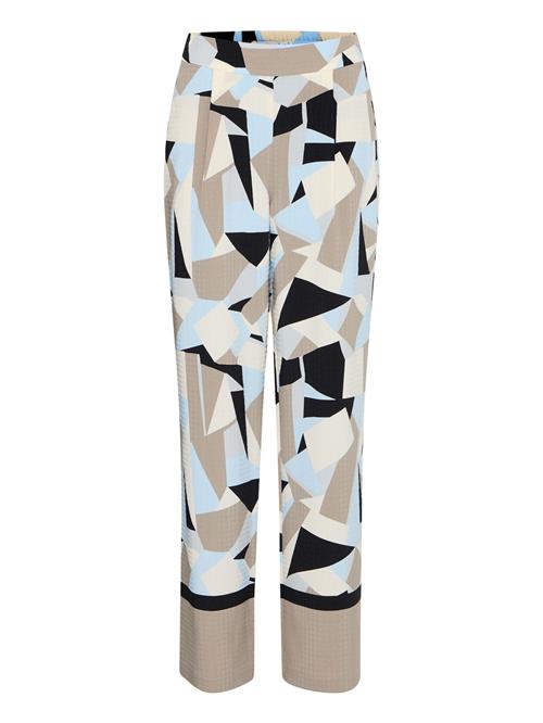 b.young Bukser 'Favia'  beige / mørkebeige / lyseblå / sort