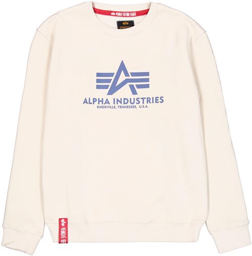 ALPHA INDUSTRIES Sweatshirt  navy / offwhite
