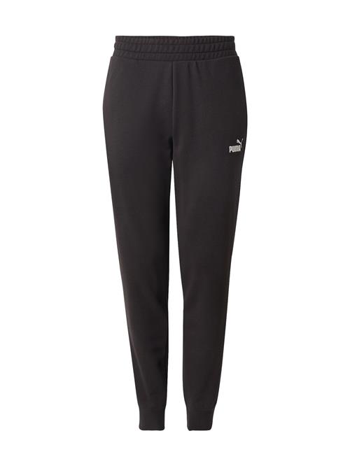 PUMA Sportsbukser 'Ess No. 1'  sort / hvid