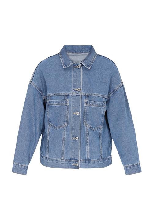 MYMO Overgangsjakke  blue denim