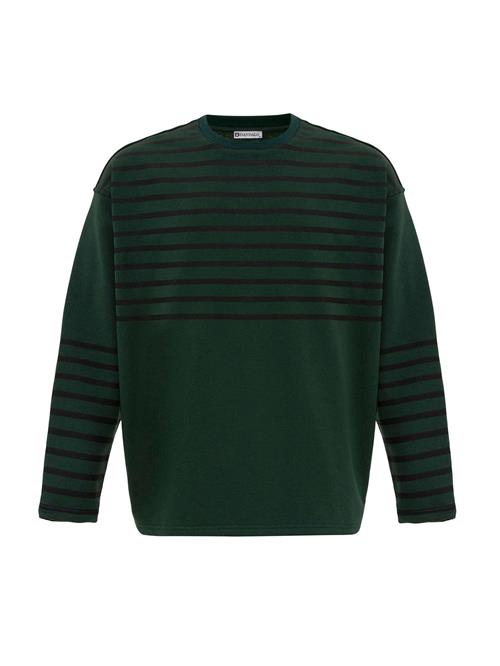 Dandalo Sweatshirt  mørkegrøn / sort