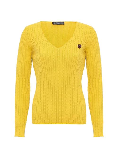 Jacey Quinn Pullover  mørkegul