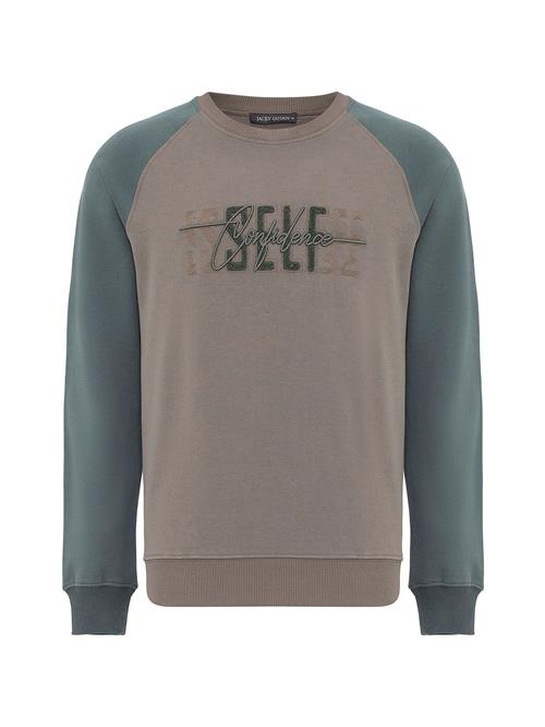 Jacey Quinn Sweatshirt  khaki / smaragd