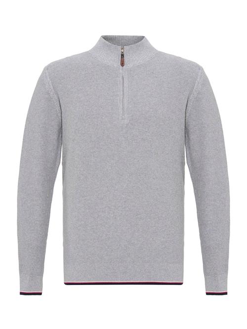Jacey Quinn Pullover  grå-meleret / rød / sort