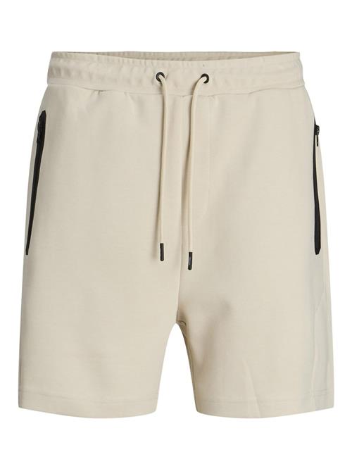 JACK & JONES Bukser 'JPSTGordon'  creme / sort
