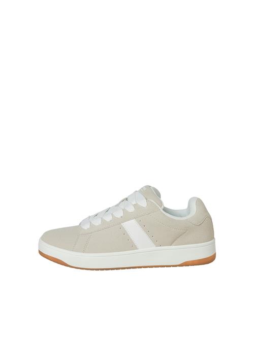 JACK & JONES Sneaker low 'JJJfwmiles'  beige / hvid