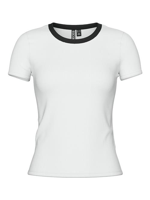 PIECES Shirts 'PCMay'  sort / hvid