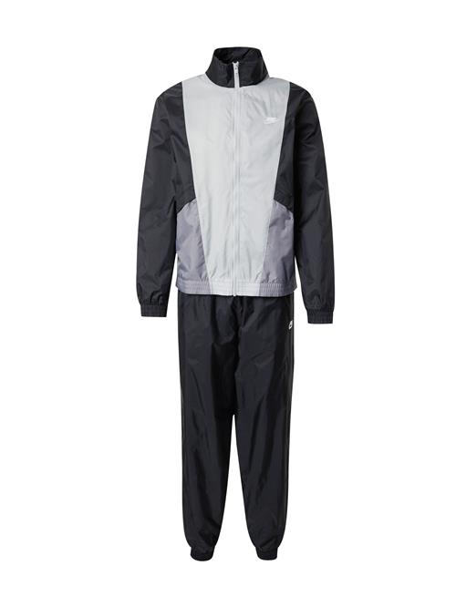 Nike Sportswear Joggingdragt 'Club'  grå / lysegrå / sort