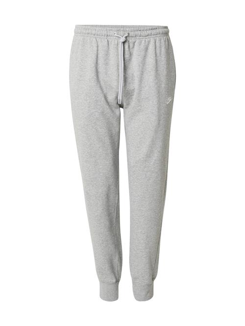 Nike Sportswear Bukser 'Club Fleece'  grå / hvid