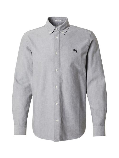 WRANGLER Skjorte 'OXFORD SHIRT'  grå-meleret