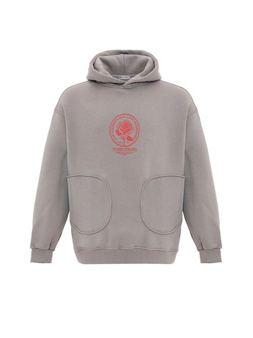 Dandalo Sweatshirt  grå / orangerød