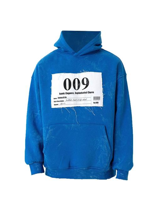 Dandalo Sweatshirt 'Jonathan'  royalblå / sort / hvid