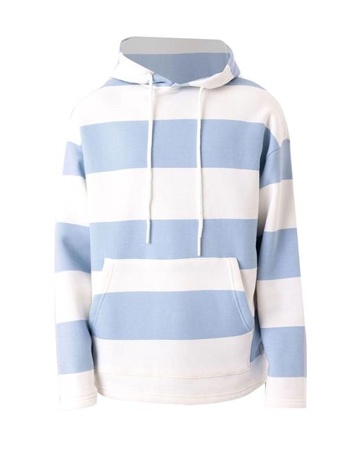 Dandalo Sweatshirt  lyseblå / hvid