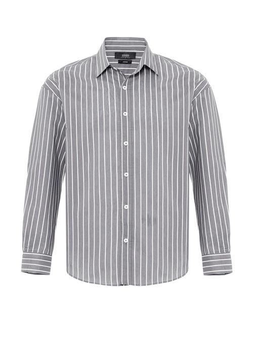 Antioch Skjorte  grå / hvid