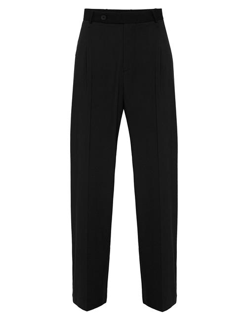 Antioch Bukser med fals  sort