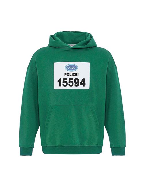 Dandalo Sweatshirt  lyseblå / mørkegrøn / sort / hvid