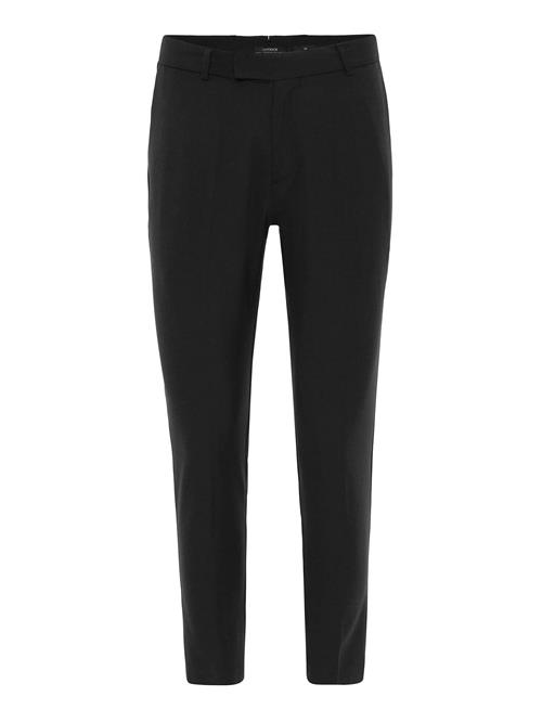 Antioch Bukser med fals  sort