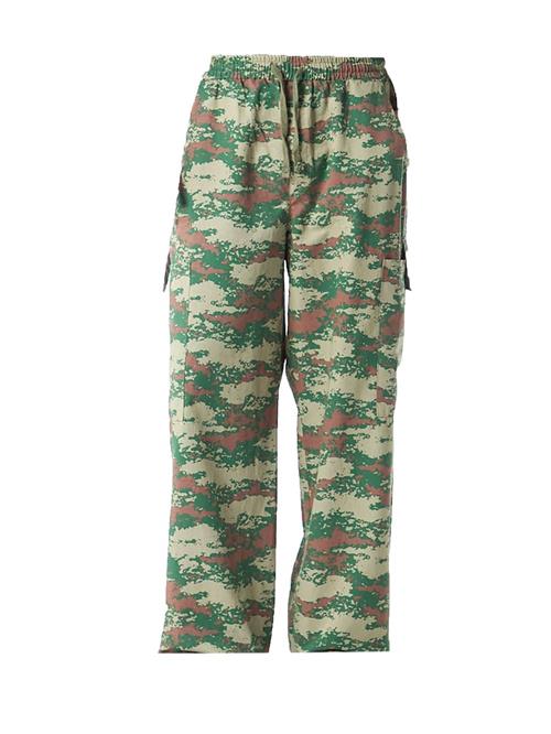 Dandalo Bukser  kastaniebrun / smaragd / pastelgrøn