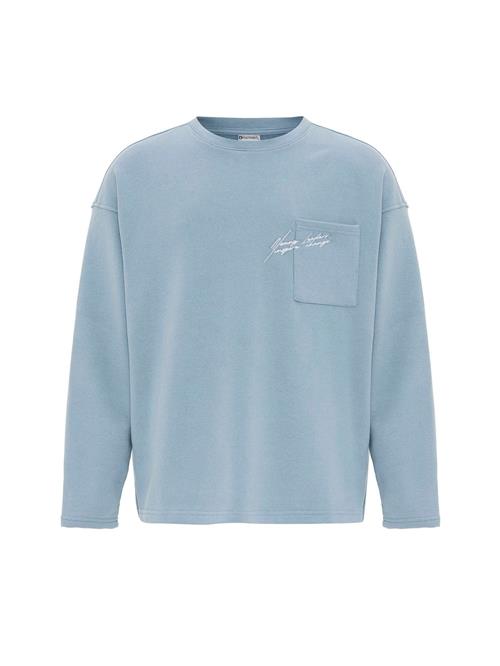 Dandalo Pullover  blå / hvid