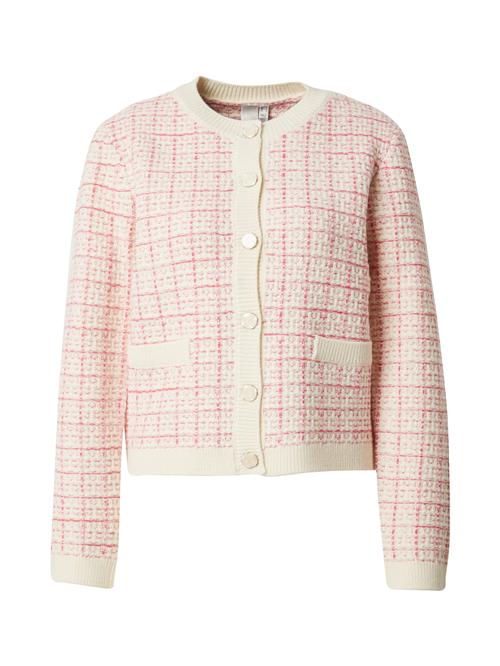 Se YAS Cardigan  beige / guld / lys pink hos About You