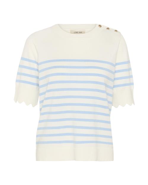Cream Pullover 'CRVillea'  lyseblå / hvid