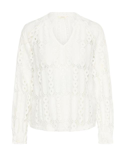 Cream Bluse 'Tully'  hvid
