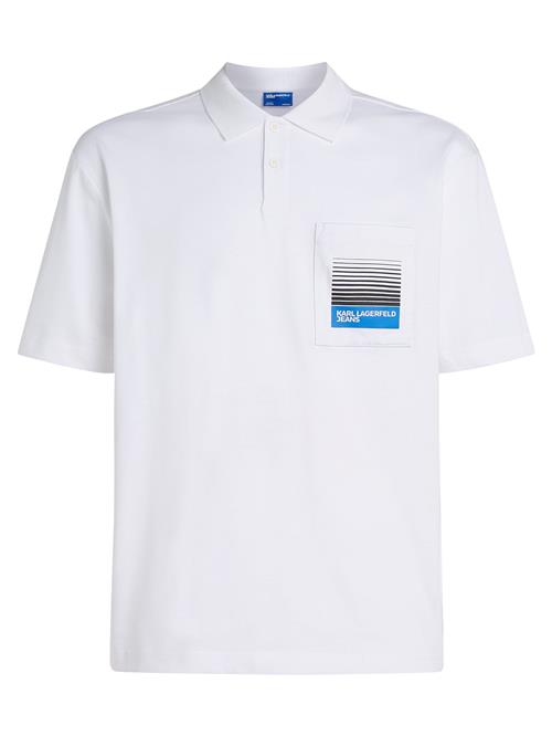 KARL LAGERFELD JEANS Bluser & t-shirts  blå / sort / hvid