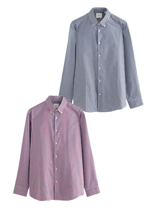 Next Skjorte  navy / rød / hvid