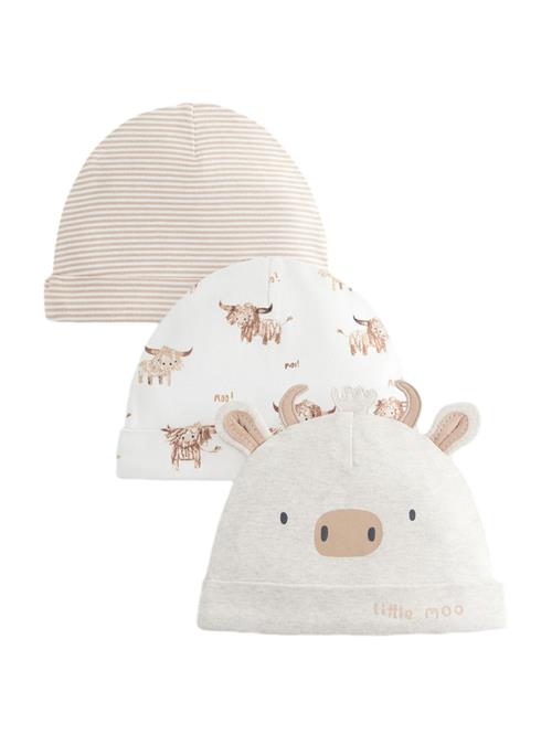 Next Hue  camel / brun / hvid / naturhvid