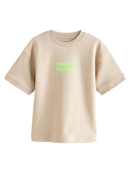 Next Sweatshirt  beige / neongrøn